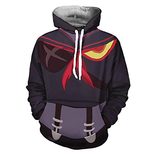 Chaqueta de Punto Chaqueta de horario con la impresión en 3D Chica Nueva tajada Doble Campana de 2020 Series del Mismo suéter del párrafo,Chicas subieron Collar Rojo - Jersey,L