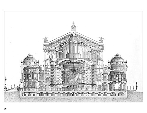 Charles Garnier Designs for the Paris Opera House Coloring Book