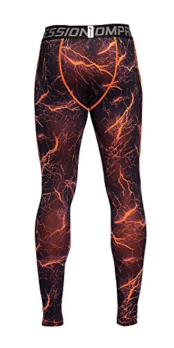 ChatAES - Mallas de compresión para hombre, con capas de base, de secado rápido, térmico