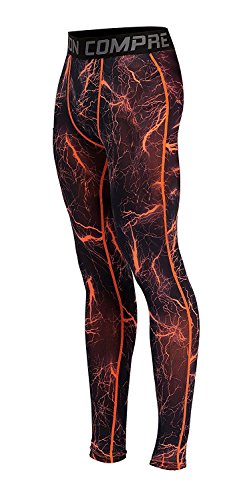 ChatAES - Mallas de compresión para hombre, con capas de base, de secado rápido, térmico