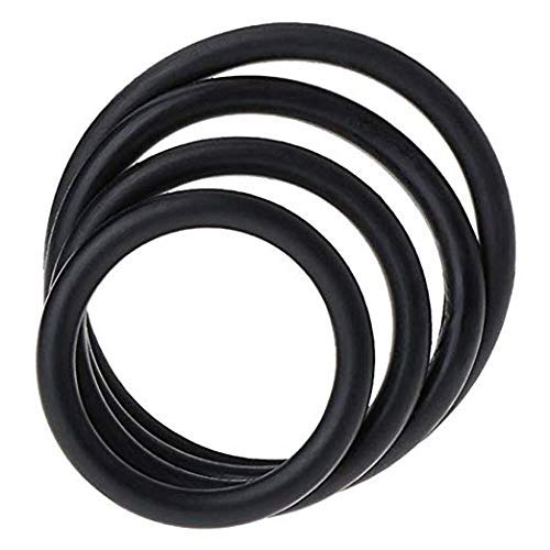 CHCH Retardo de IDA de Goma 4 Que diverso Tamaño de los Hombres del Anillo de Abrazaderas