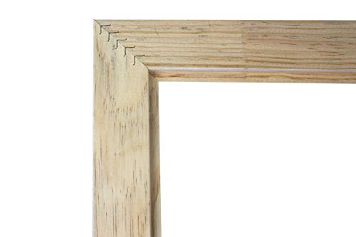 Chely Intermarket, Espejo de Pared Cuerpo Entero 35x140cm(44x149cm)/Plata-Plateada/Mod-144, Ideal para peluquerías, salón, Comedor, Dormitorio y oficinas. Fabricado en España. Material Madera.