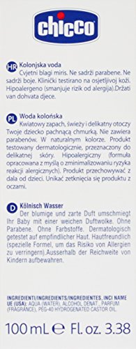 Chicco Baby Moments 00002707000000 Eau de Colonia Suave y Refrescante 100 ml