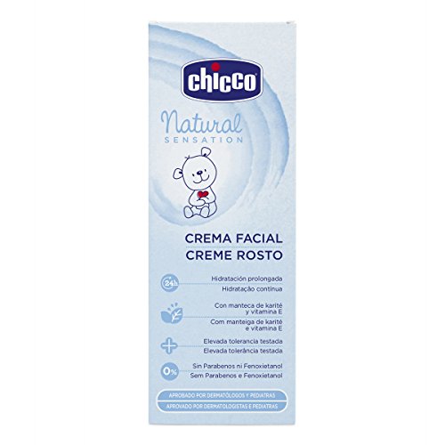 Chicco Natural Sensation - Crema facial hidratante, 50 ml