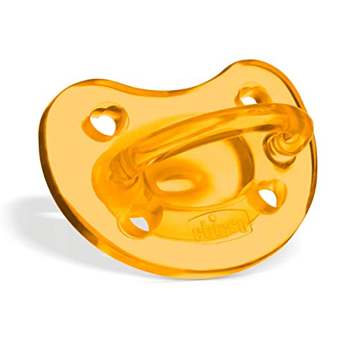 Chicco Phisio Soft - Chupete todo goma de látex para 0-6 meses caucho