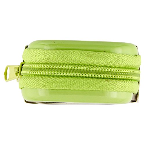 Chicco - Set dental Cepillo de dientes + Pasta Fresa con flúor 12+ m + Neceser Semi rígido color Verde