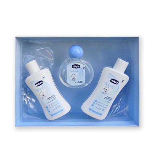 Chicco Shampoo, bagnoschiuma, agua de colonia natural Sensation, Big, Azul – 500 ml