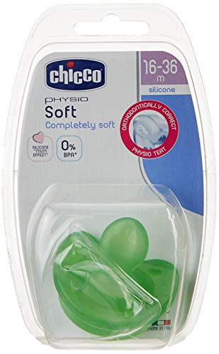 Chicco Todogoma Soft - Chupete de silicona, 12+ meses, Surtido: colores aleatorios
