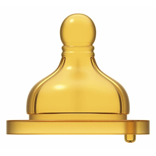 Chicco Wellbeing - Tetina de látex anticólicos con flujo rápido para bebé de 6+ meses , 2 unidades