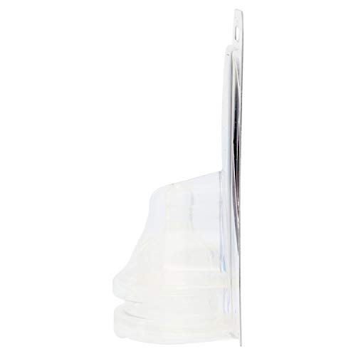 Chicco Wellbeing - Tetina de silicona anticólicos con flujo papilla para bebé de 6 meses + , 2 unidades