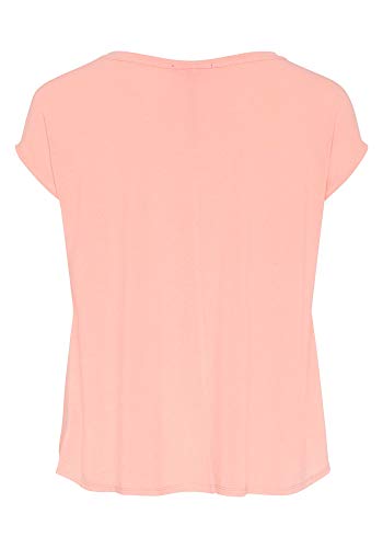 Chiemsee T-Shirt Camiseta, Colorete Albaricoque, Extra-Small para Mujer