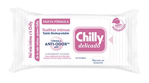 Chilly Toallitas Pocket Delicado - 3 Paquetes de 50 gr - Total: 150 gr