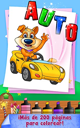 ¡Chispas para dibujar y pintar – Mi primer libro de colorear HD!