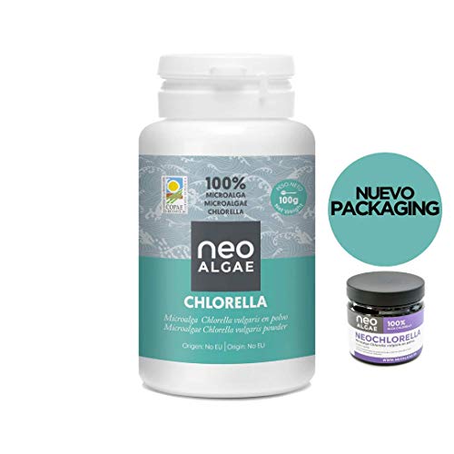 Chlorella en Polvo Ecológica | Certificado ECO | Poder Antioxidante | 100% Natural | 100 gramos