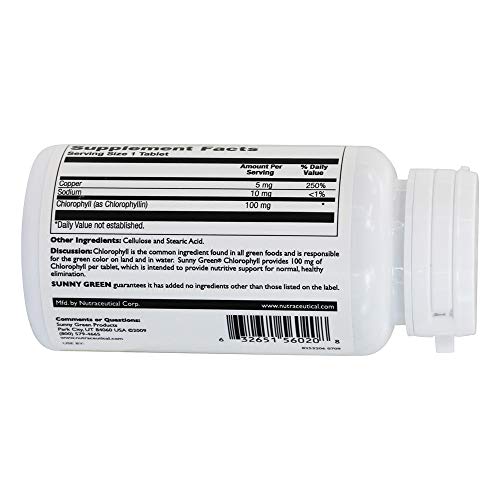 Chlorophyll 90 Tabletas Solaray