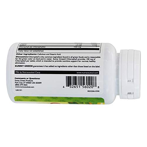 Chlorophyll 90 Tabletas Solaray