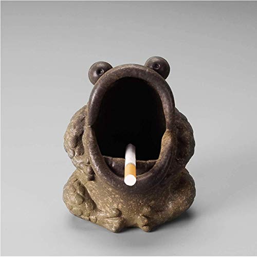 CHOUREN Cenicero, Cerámica Creativa, Personalidad, Tendencia, Lindo, Moda, Retro, hogar, Oficina, gres, Adornos Decorativos, Regalos.Ideal for el hogar, Uso de Oficina, recepción a Comprar