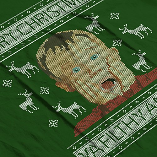 Christmas Home Alone Filthy Animals Knit Men's Sweatshirt