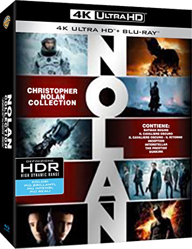 Christopher Nolan Collection (7 Blu-Ray 4K Uhd+7 Blu-Ray+5 Dvd) [Italia] [Blu-ray]