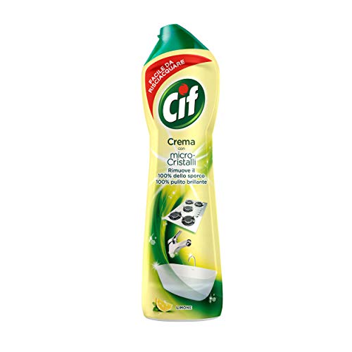 Cif – Crema limón, con micropartículas, 500 ml