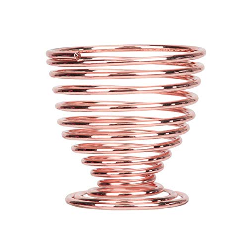 Cikuso 1 Pieza Sostenedor Licuadora de Esponja de Maquillaje de Belleza Soporte Estante de Secado, Soporte de Esponjas de Maquillaje,Organizador de Maquillaje Oro Rosa