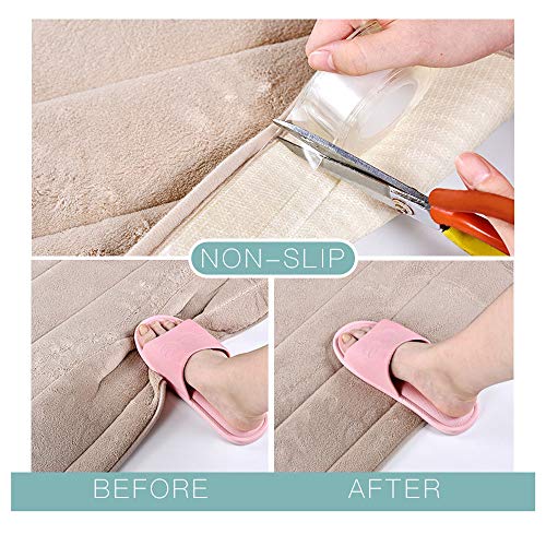 Cinta Adhesiva Lavable, Nano Cinta Adhesiva de Doble Cara Multifuncional, Fuerte Para Pegar Artículos, Fijar Alfombras (5M)