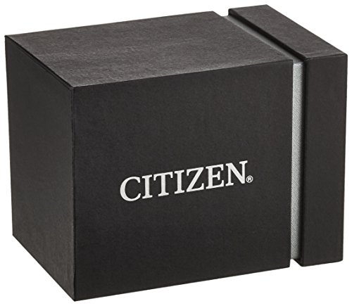 Citizen AT9036-08E - Reloj para hombres, correa de cuero, color negro