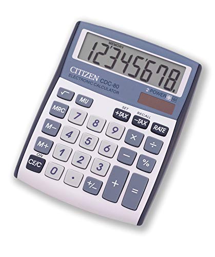 Citizen CDC-80 - Calculadora, color plata