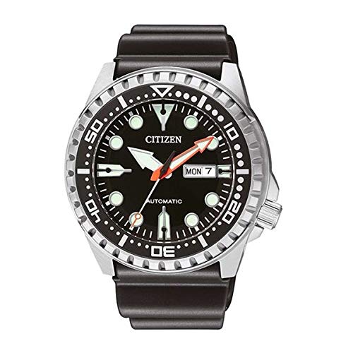 Citizen Reloj Analógico para Hombre de Automático con Correa en Sintetico NH8380-15E