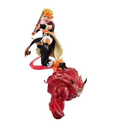 CJH Figura de acción de Naruto Uzumaki Naruto Rey Mono Ver Modelo Hecho a Mano Regalo Popular de Las Decoraciones de Juguetes de Naruto Manga Ordenadores muñeca Adornos