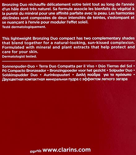 Clarins Bronzing Duo #01-Light 10 gr