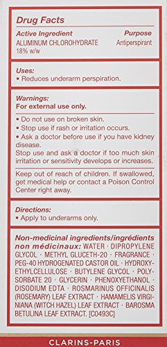 Clarins Gentle Care Roll On Deodorant 50ml 50ml