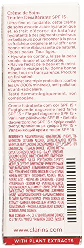 Clarins - HydraQuench Gold 05 - Crema de tratamiento hidratante con color SPF15-50 ml