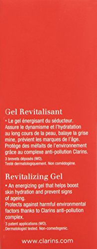 Clarins Men - Gel Revitalizante - Hidratacion y dinamismo duraderos - 50 ml