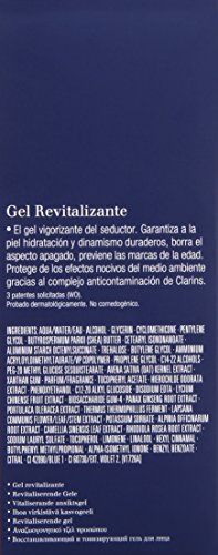 Clarins Men - Gel Revitalizante - Hidratacion y dinamismo duraderos - 50 ml