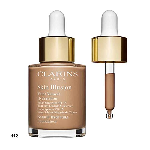 Clarins Skin Illusion Natural Hydrating Foundation SPF 15# 112 Amber 30ml