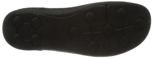 Clarks Nature Three - Zapatos con cordones Derby para hombre, Black Leather, 42.5