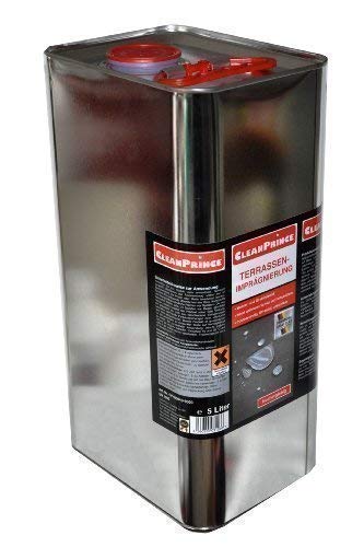 Cleanprince Terrassen-Imprägnierung 5 Litros 5000ML Repelente Al Agua Repelente Al Aceite