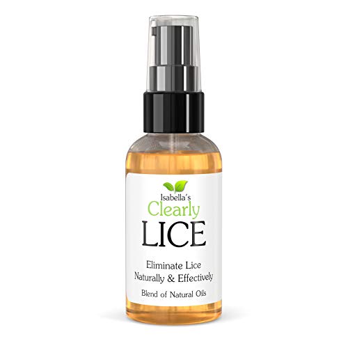 Clearly LICE, Poderoso Tratamiento de Aceites Naturales. Eliminación Comprobada de Piojos y Liendres. Sin Químicos Fuertes ni Toxinas. Removedor y Repelente con Peine de Metal GRATIS.