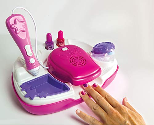 Clementoni- Crazy Chic Diseña tus uñas de luxe, Multicolor (15174.5)