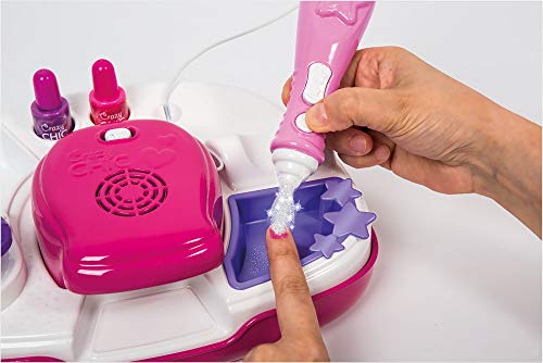 Clementoni- Crazy Chic Diseña tus uñas de luxe, Multicolor (15174.5)