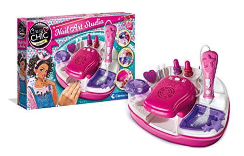 Clementoni- Crazy Chic Diseña tus uñas de luxe, Multicolor (15174.5)