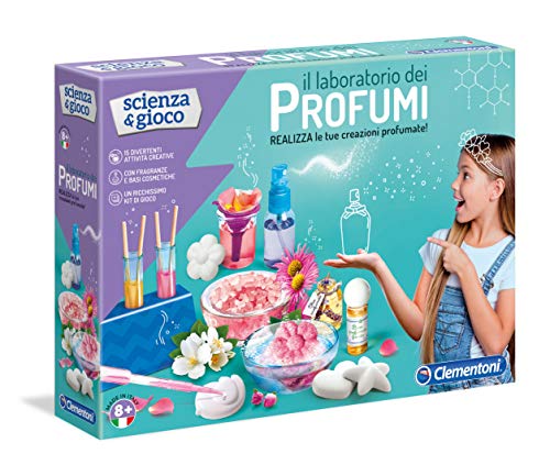Clementoni - El Laboratorio de perfumes Ciencia y Juegos, Multicolor, 19107