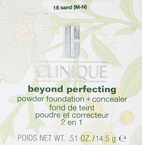 Clinique Beyond Perfecting - Base de maquillaje, color 18 sand, 14,5 gr