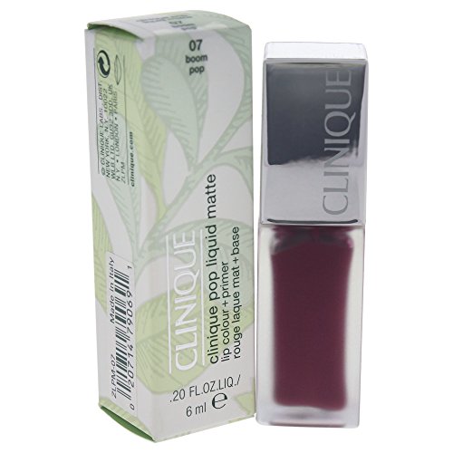 Clinique Pop Liquid Matte Lip Colour y Primer 07-Boom Pintalabios - 6 ml