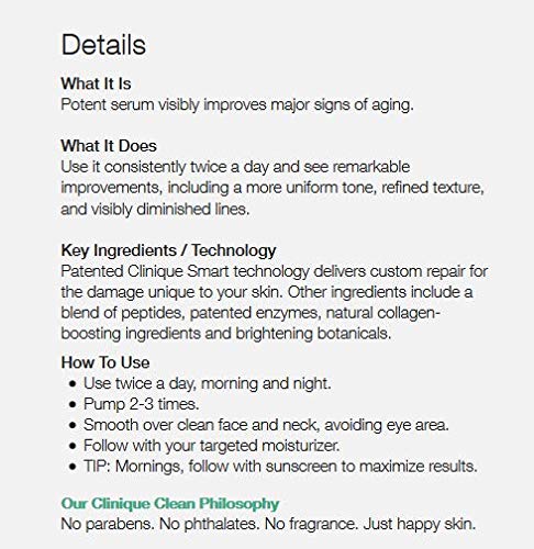 Clinique - Suero inteligente reparación a medida smart 100 ml