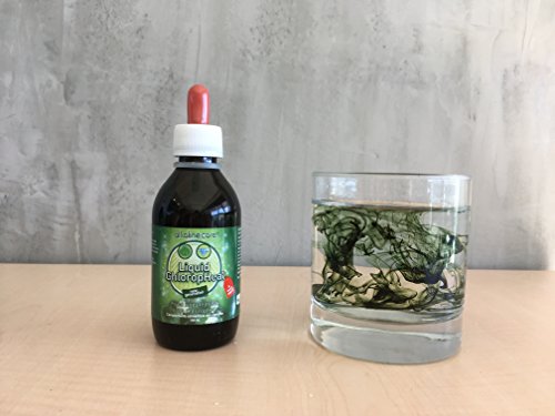 CLOROFILA LÍQUIDA DE HOJA DE MORERA 100% NATURAL - 120ml - Calidad farmacéutica de alta concentración - de Alkaline Care