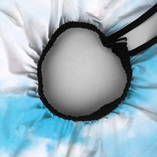 Clouds BCN - Delantal impermeable para corte de pelo para cabello y coloración permanente para peluquería, esteticista, mujer, hombre, adulto, 55 x 66 pulgadas