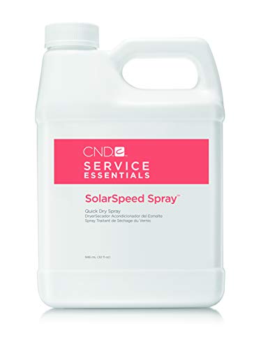 CND Solar Speed Spray - Esmalte de uñas en spray para secadora, 946 ml