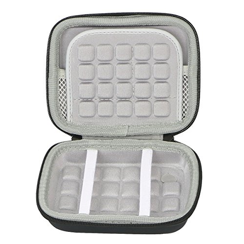 co2CREA Viajar llevar Fundas Estuche Case para WD My Passport Disco Duro portátil de 1TB 2TB 3TB 4TB / Seagate Expansion portátil 500GB 1TB 2TB 3TB 4TB(travel case)